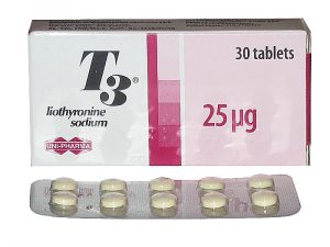 T3 Cytomel (Liothyronine Sodium) - 30 tabs (25mcg/tab)