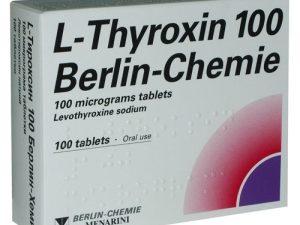 T4 L Thyroxin (levothyroxine sodium) - 100tabs (100mcg/tab)